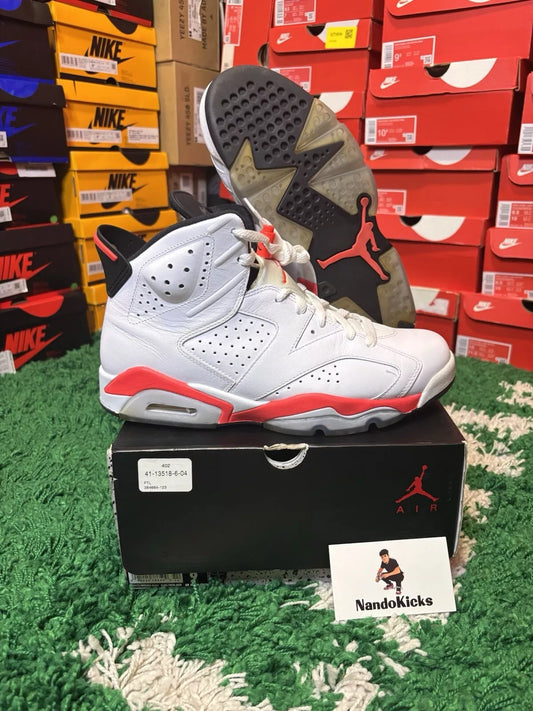 Jordan Retro 6 "White Infrared" USED