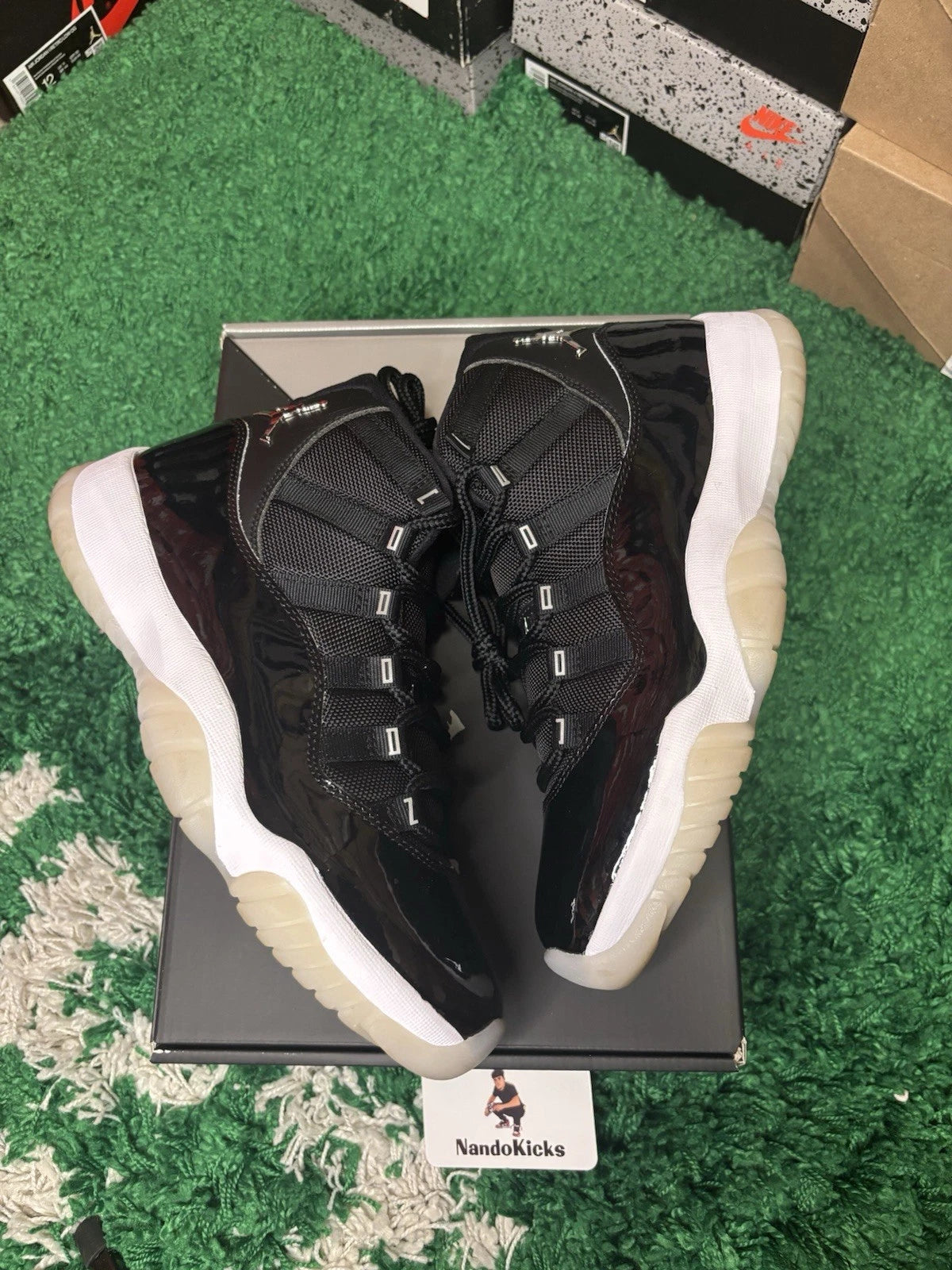 Air Jordan 11 Retro Jubilee 25th Anniversary 2020 Size 8.5 USED