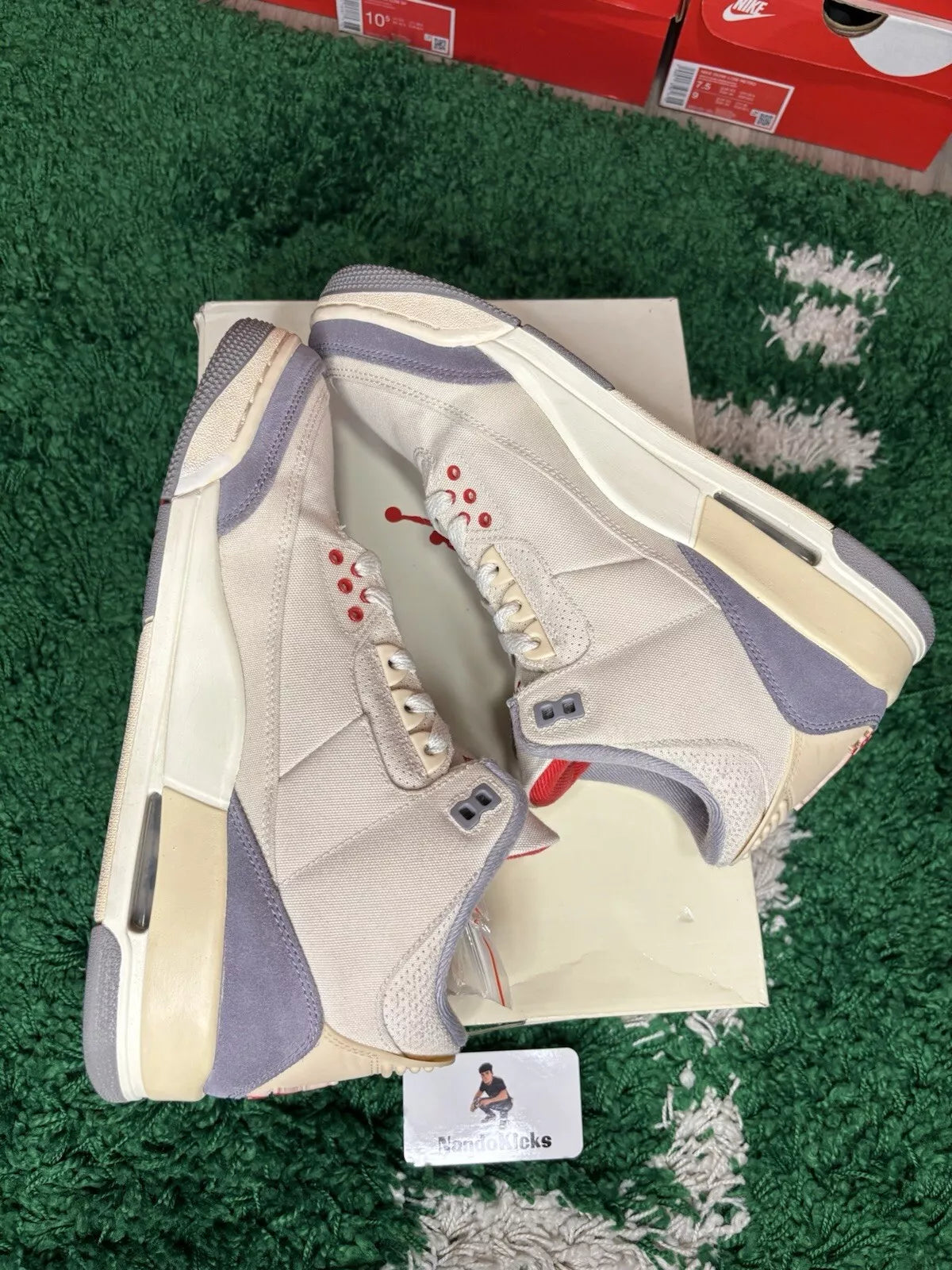 Nike Air Jordan 3 Retro "Muslin DH7139-100 USED"