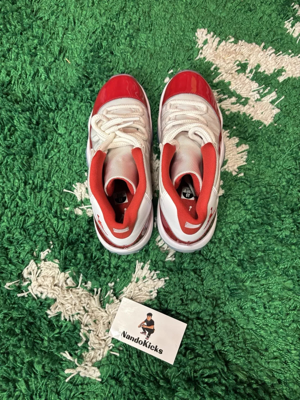 Jordan Retro 11 GS "Cherry" USED