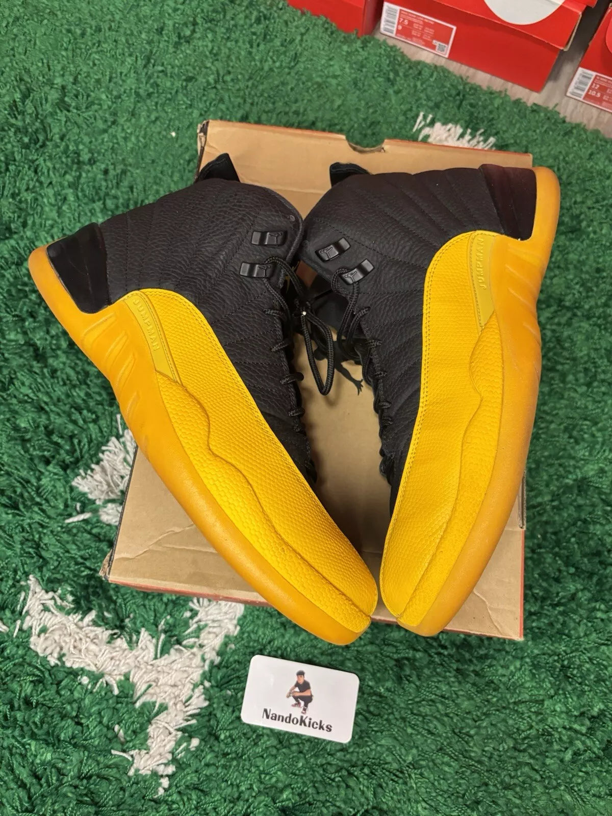 Nike Air Jordan 12 Retro "University Gold 2020 Used "
