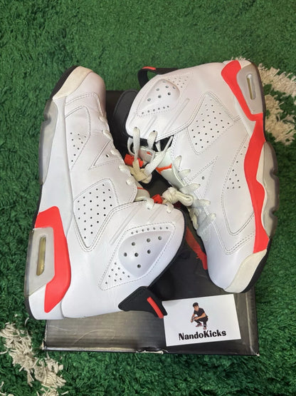 Jordan Retro 6 "White Infrared" USED