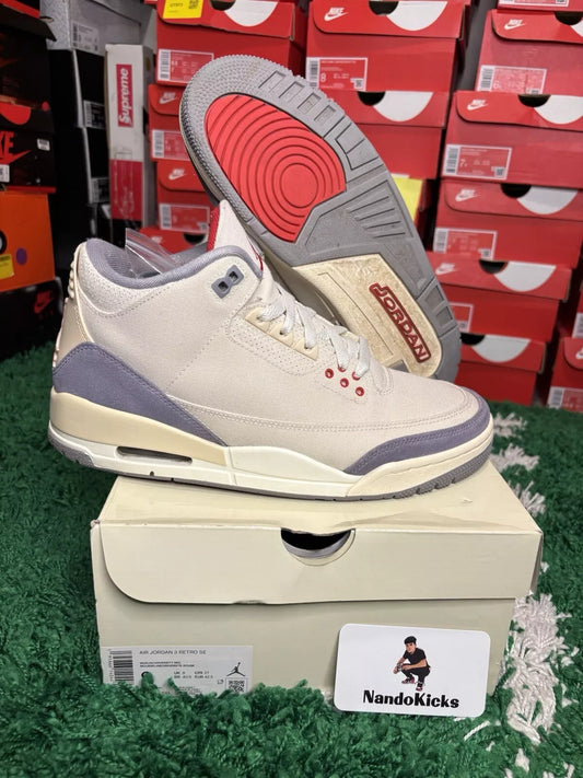 Nike Air Jordan 3 Retro "Muslin DH7139-100 USED"