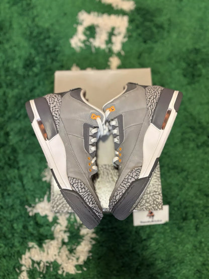 Jordan Retro 3 "Cool Grey" USED