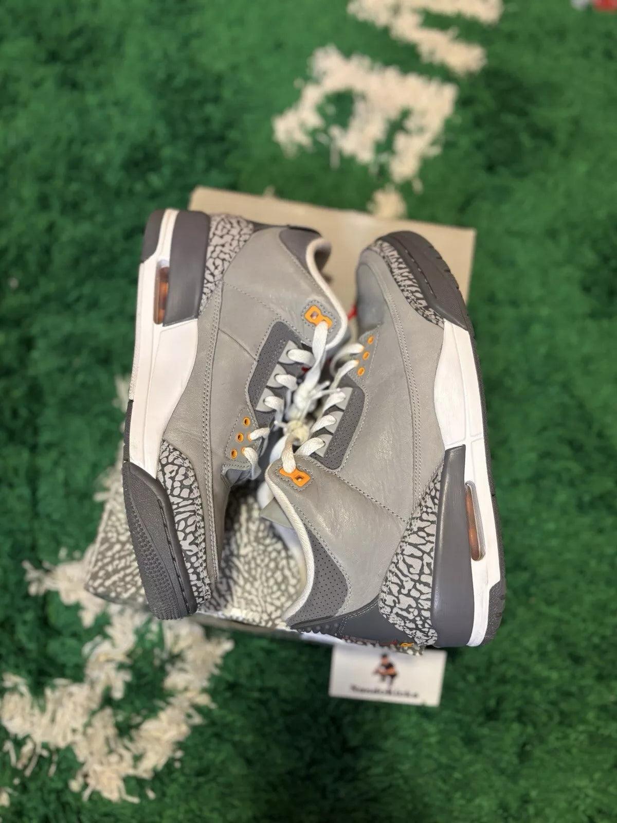 Jordan Retro 3 "Cool Grey" USED