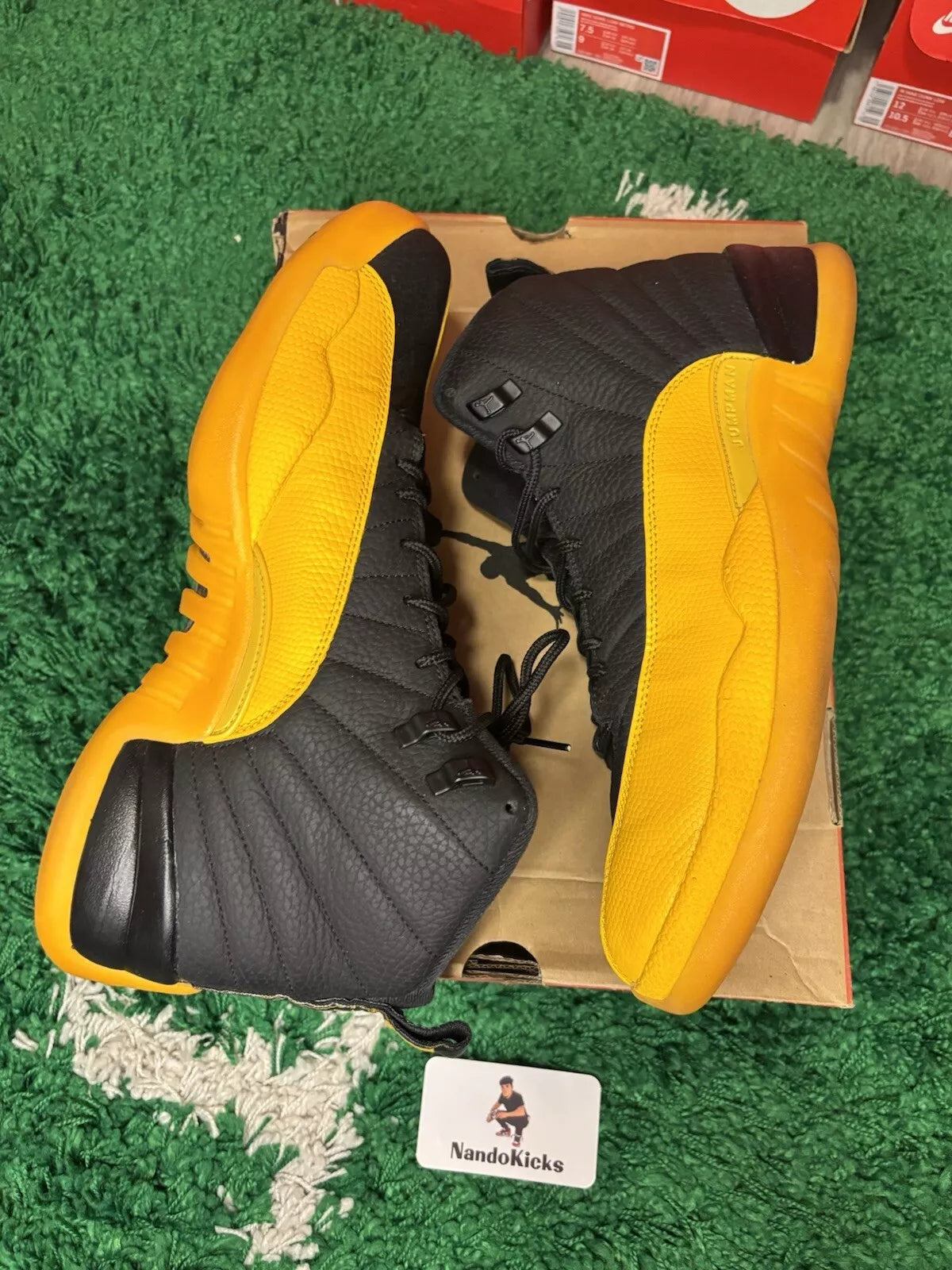 Nike Air Jordan 12 Retro "University Gold 2020 Used "