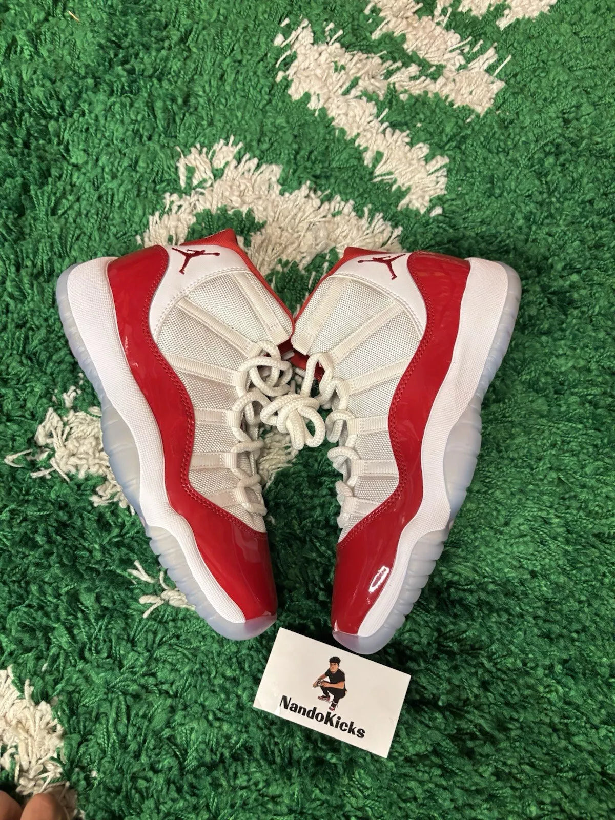 Jordan Retro 11 GS "Cherry" USED