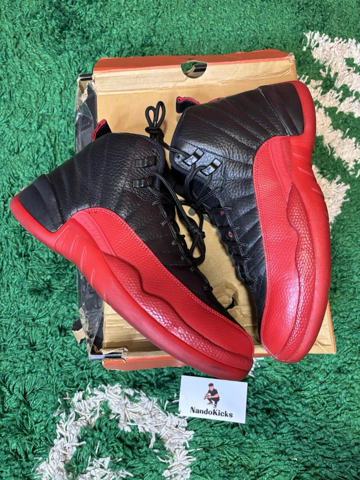 Jordan Retro 12 "Flu Game" USED