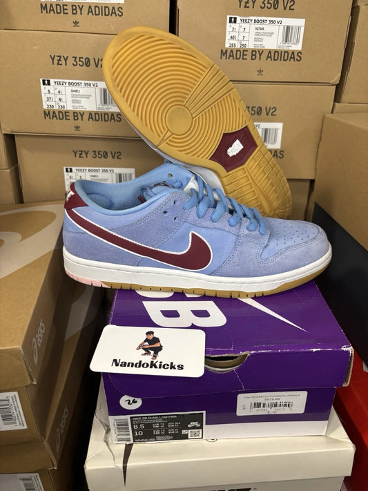 Nike SB Dunk Low Philadelphia Phillies DQ4040-400 Size 8.5M USED