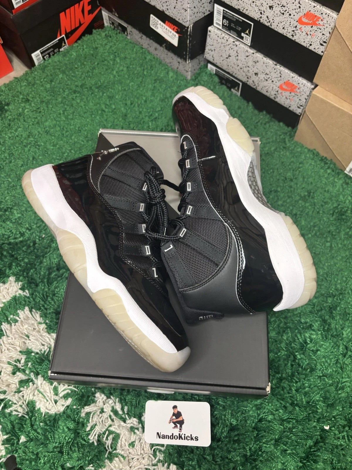 Air Jordan 11 Retro Jubilee 25th Anniversary 2020 Size 8.5 USED