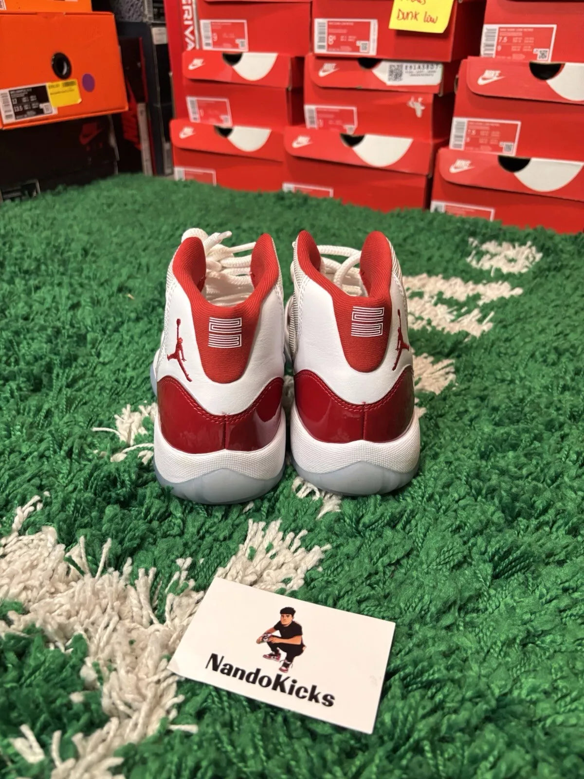 Jordan Retro 11 GS "Cherry" USED