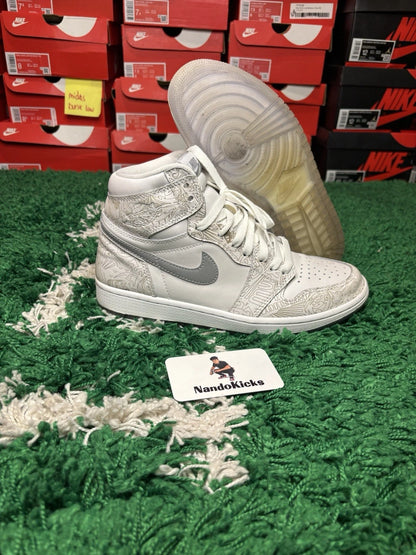 Air Jordan 1 Retro High OG Laser 2015 Shoes Sneakers Size 8.5M USED