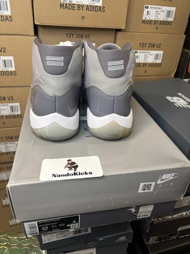 Air Jordan 11 Retro 2021 Cool Grey Size 12M USED