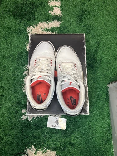 Air Jordan 3 Retro White Cement Reimagined Men's Size 8 USED