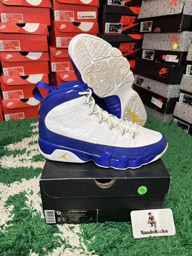 Air Jordan Retro 9 “Kobe Bryant PE Lakers” Size 9 USED