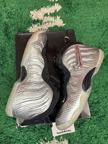 Nike Foamposite Pro "Silver Surfer" GS Size 7Y USED