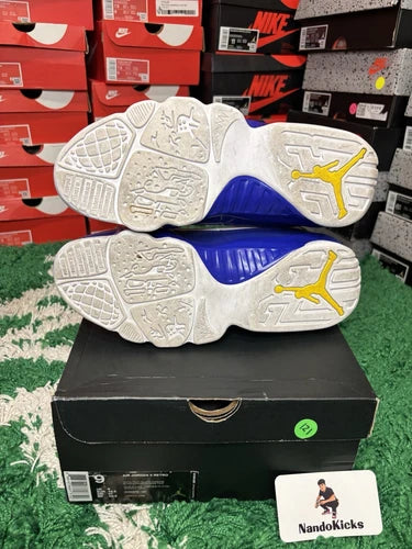 Air Jordan Retro 9 “Kobe Bryant PE Lakers” Size 9 USED