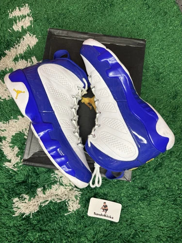 Air Jordan Retro 9 “Kobe Bryant PE Lakers” Size 9 USED