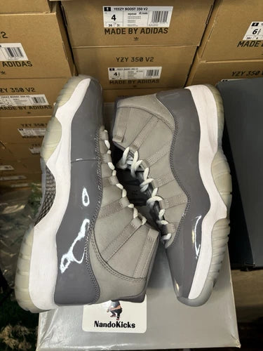 Air Jordan 11 Retro 2021 Cool Grey Size 12M USED