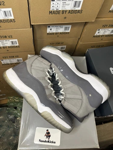 Air Jordan 11 Retro 2021 Cool Grey Size 12M USED