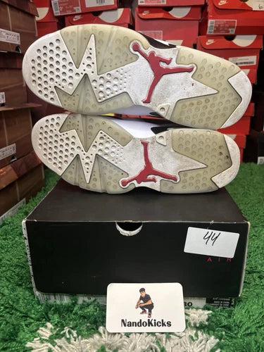 Air Jordan 6 Retro Carmine 2021 CT8529-106 Men's Size 9 Used
