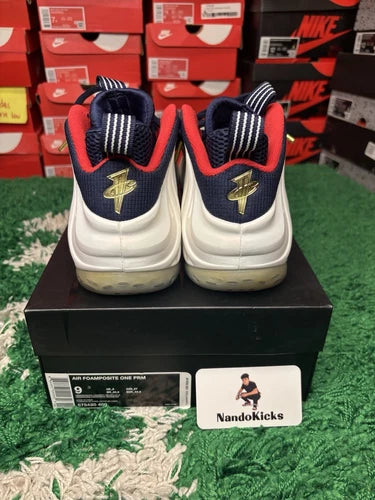 Nike Air Foamposite One PRM Olympic size 9 Men USED