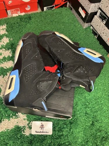 Air Jordan 6 Retro 'UNC' 384664-006 Men's Size 9.5 USED
