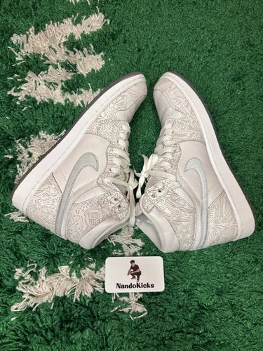 Air Jordan 1 Retro High OG Laser 2015 Shoes Sneakers Size 8.5M USED